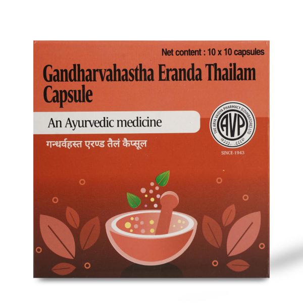 AVP Gandharvahastha Eranda Thilam Capsule