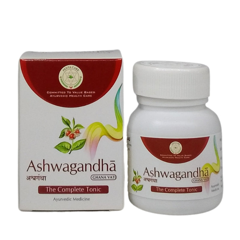 Pentacare Ashwagandha Ghana Vati (Tablets)