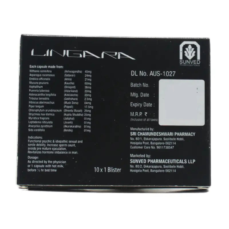 Sri Chamundeshwari Pharma Lingara Capsules