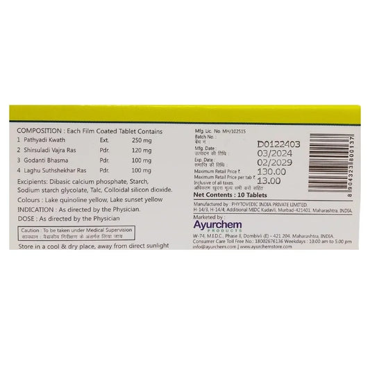Ayurchem Dologran Tablets