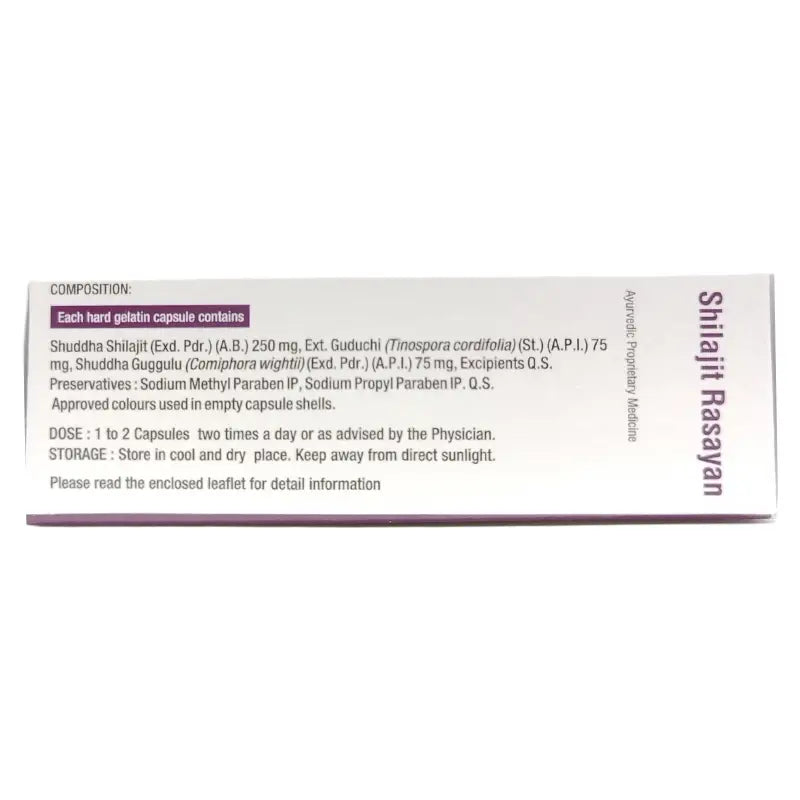 Virgo Shilajit Rasayan Capsules