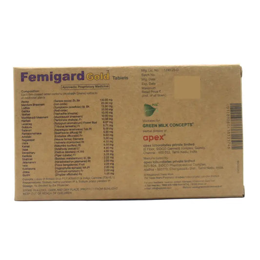 Green Milk Femigard Gold Tablets