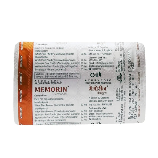 Memorin Capsules