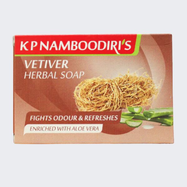 K P Namboodiri's Vetiver Herbal Soap