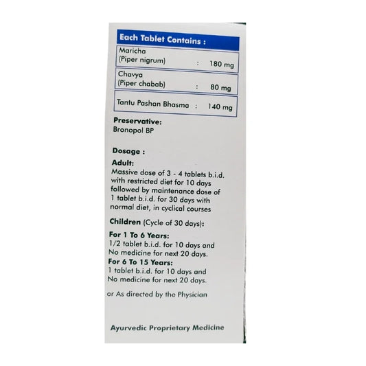 Sagar Pharma Tantu Pashan Tablets