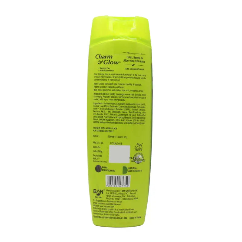 Ban Labs Charm & Glow & Aloevera Shampoo