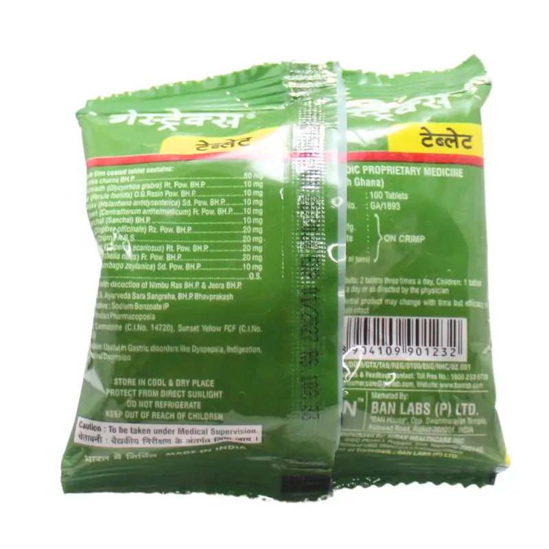 Ban Labs Gastrex Tablets