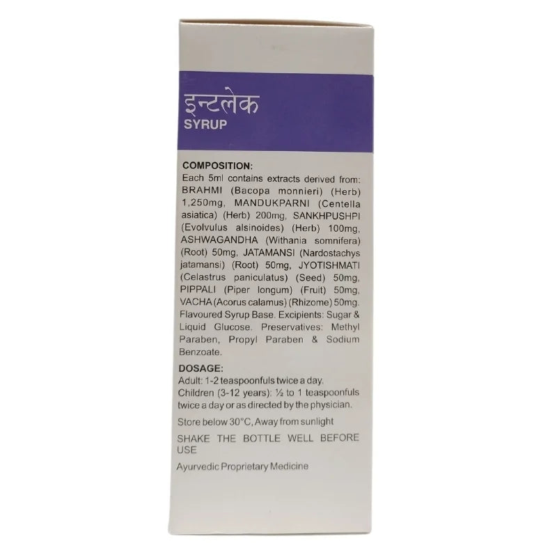 Millennium Intellec Syrup