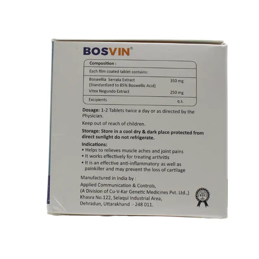 Biotics Lab Bosvin Tablets