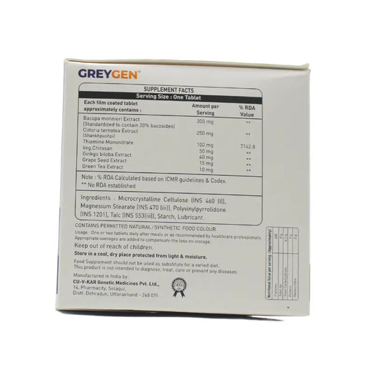 Biotics Lab Greygen Tablets