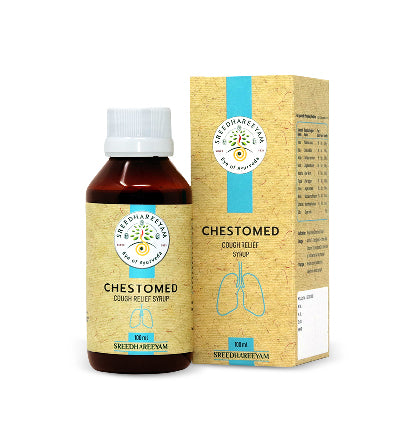 Sreedhareeyam Chestomed Cough Syrup