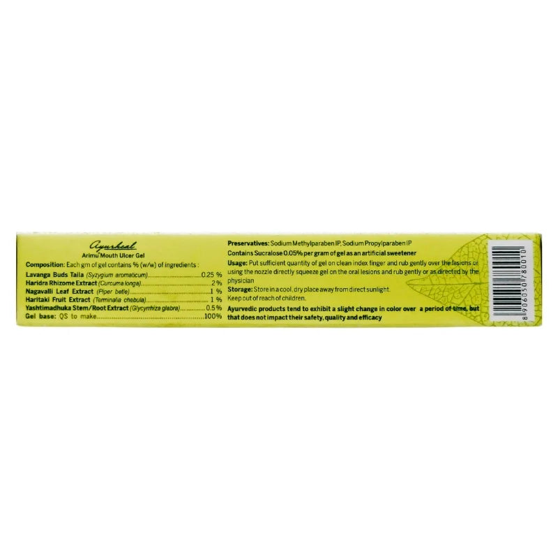 Ari Health Care Arimu Mouth Ulcer Gel