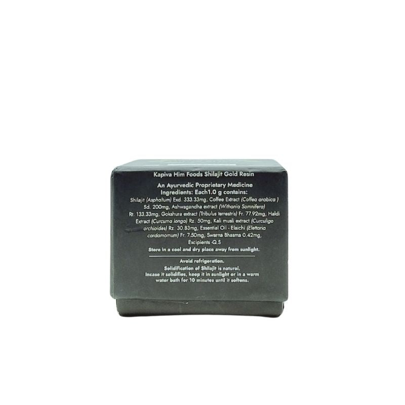Shilajit Gold Resin – Kapiva