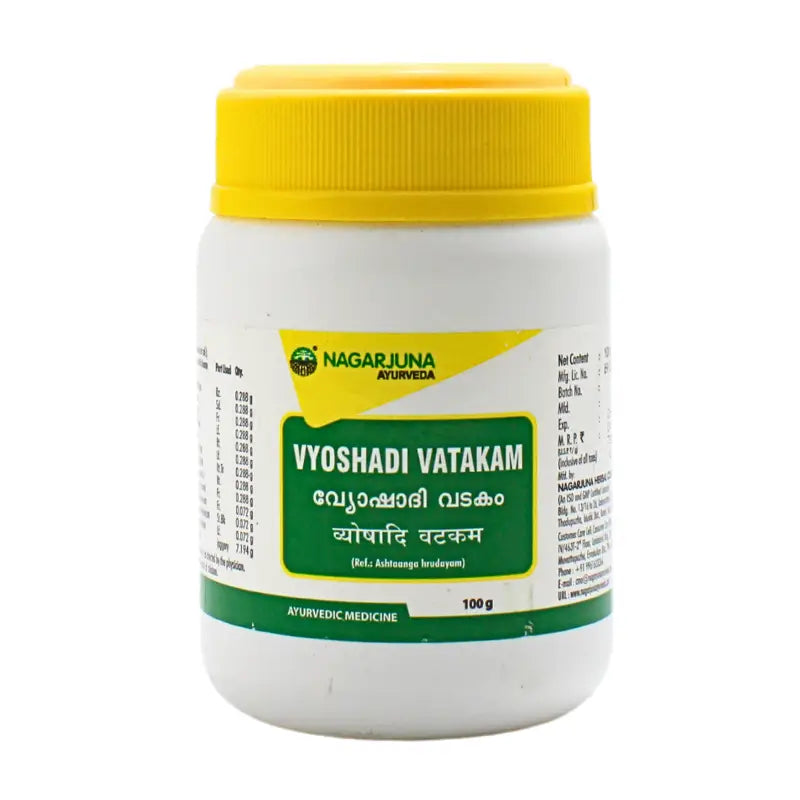 Nagarjuna Vyoshaadi Vatakam