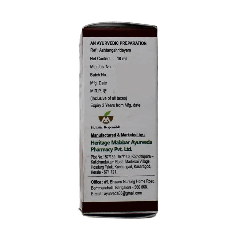 Malabar Sigruvadi Tailam