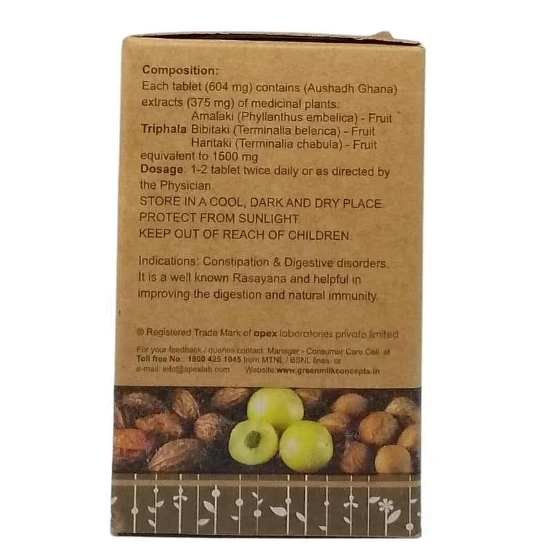 Green Milk Triphala Tablets