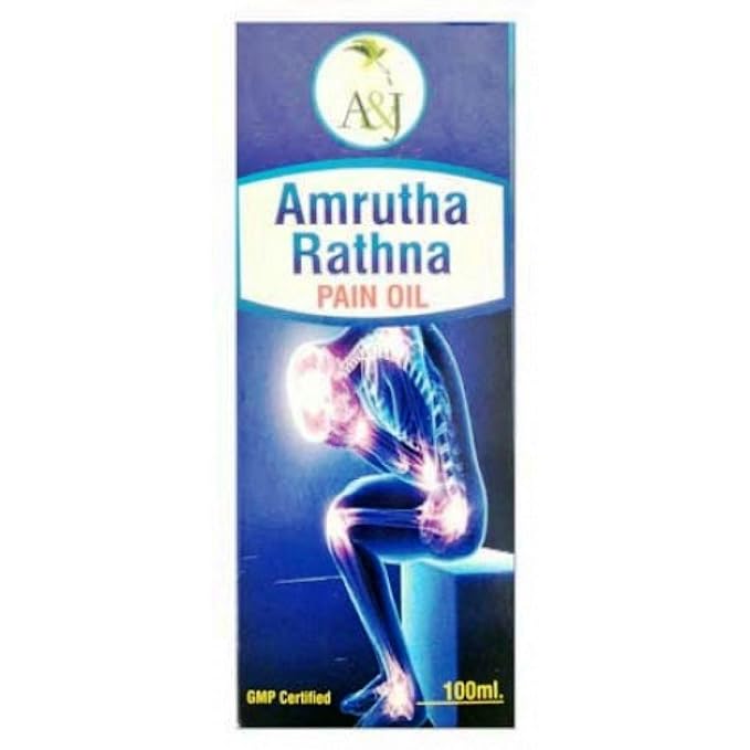 A & J Amrutha Rathna Pain Oil
