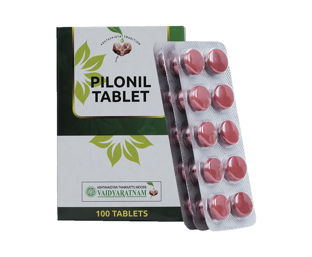 Vaidyaratnam Pilonil Tablets