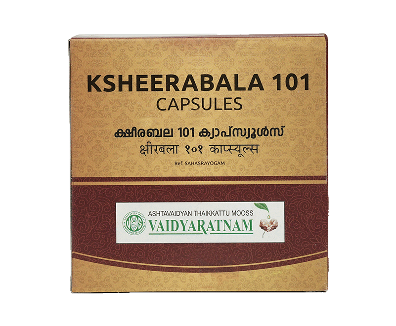 Vaidyaratnam Ksheerabala 101 Softgel Capsule