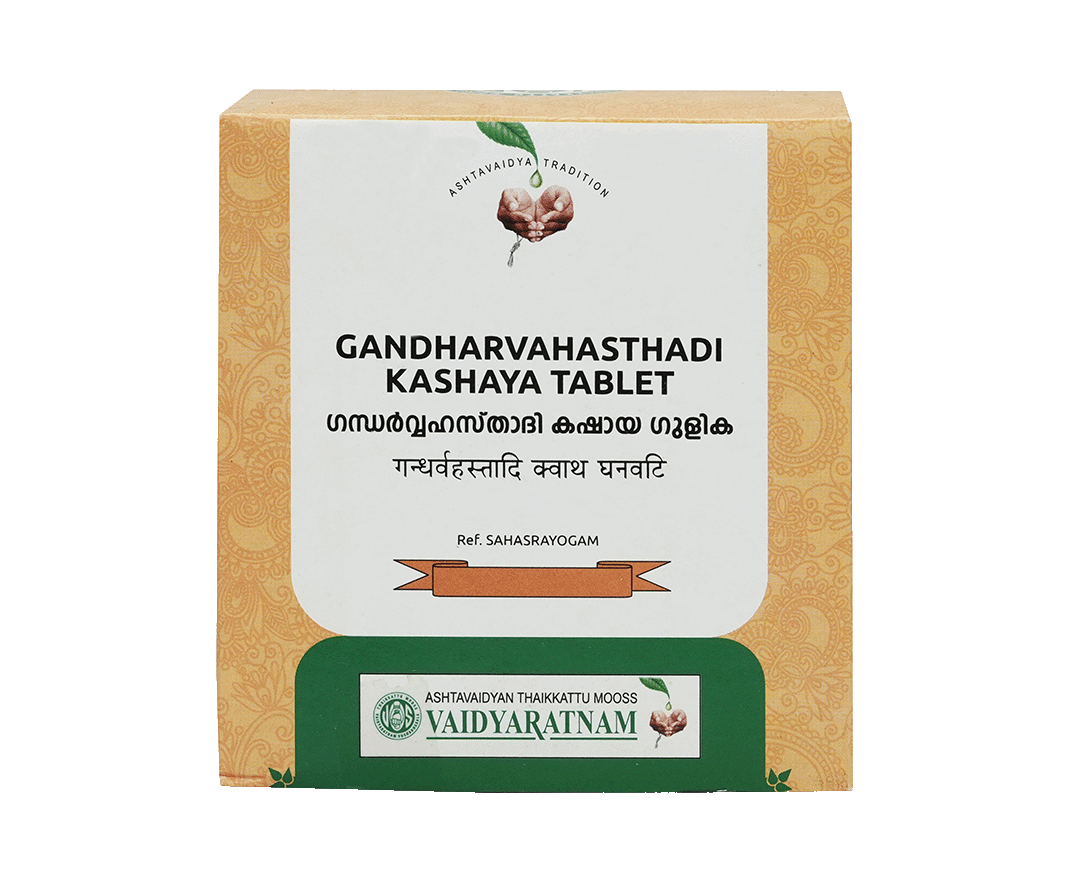 Vaidyaratnam Gandharvahasthadi Kashayam Tablets
