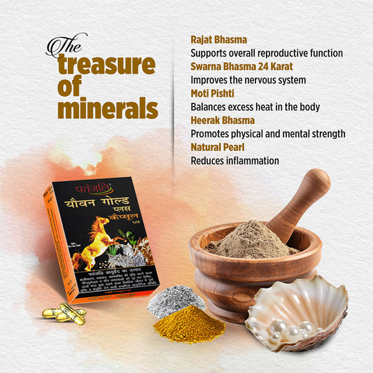 Patanjali Youvan Gold Plus Capsules