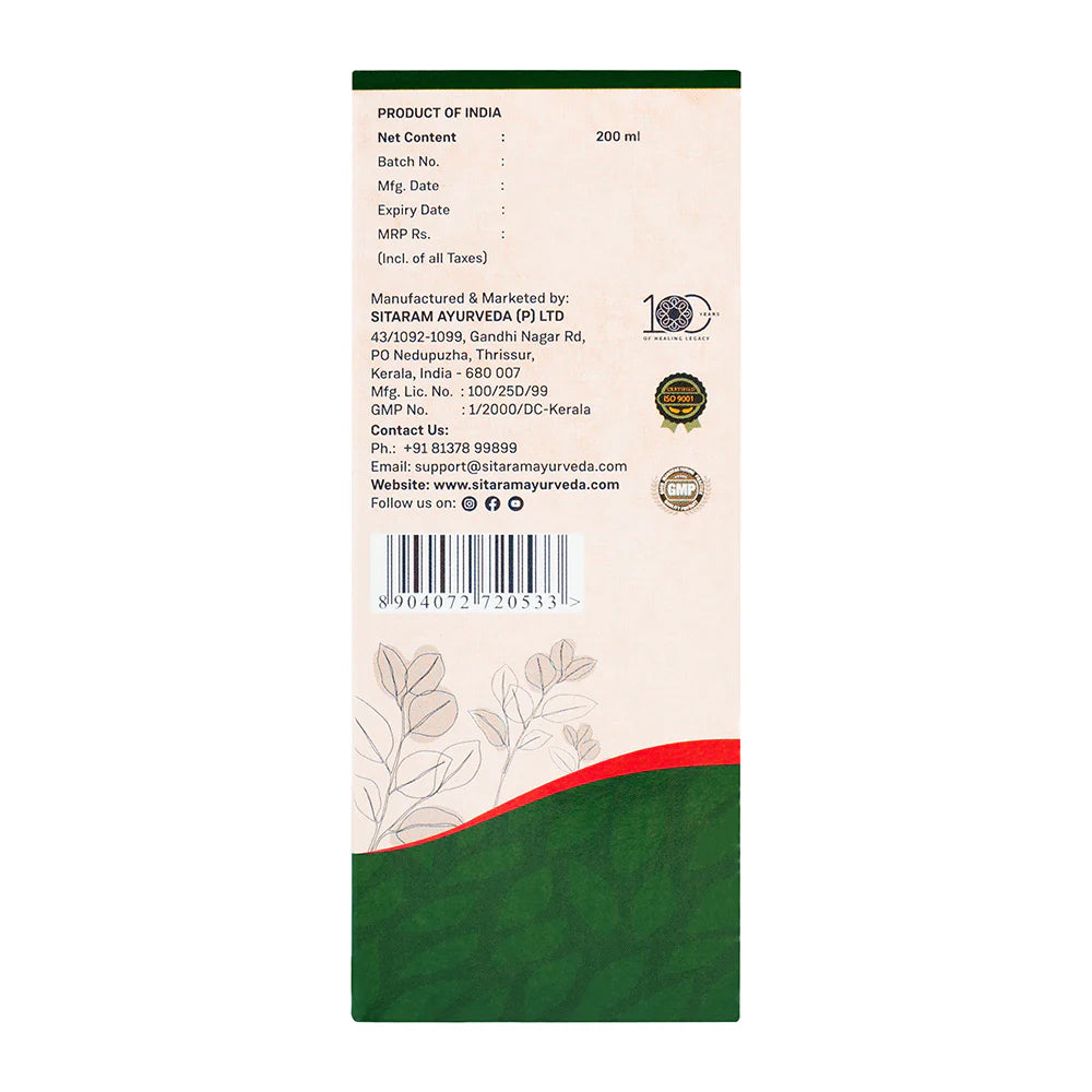 ಸೀತಾರಂ ನೀಲಿತುಲಾಸ್ಯಾದಿ ಕಷಾಯಮ್