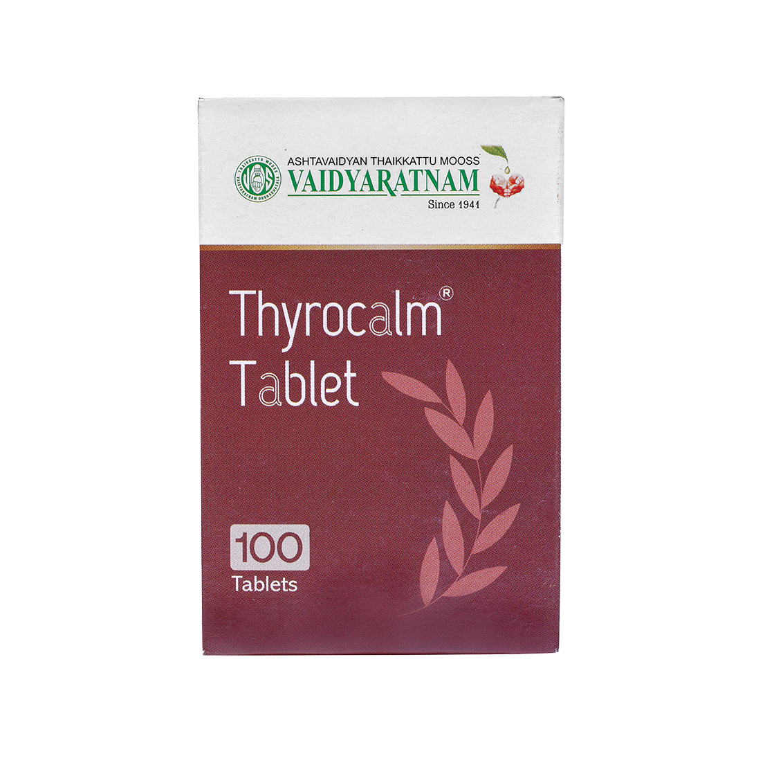 Vaidyaratnam Thyrocalm Tablet