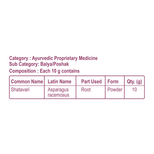 Patanjali Shatavari Churna