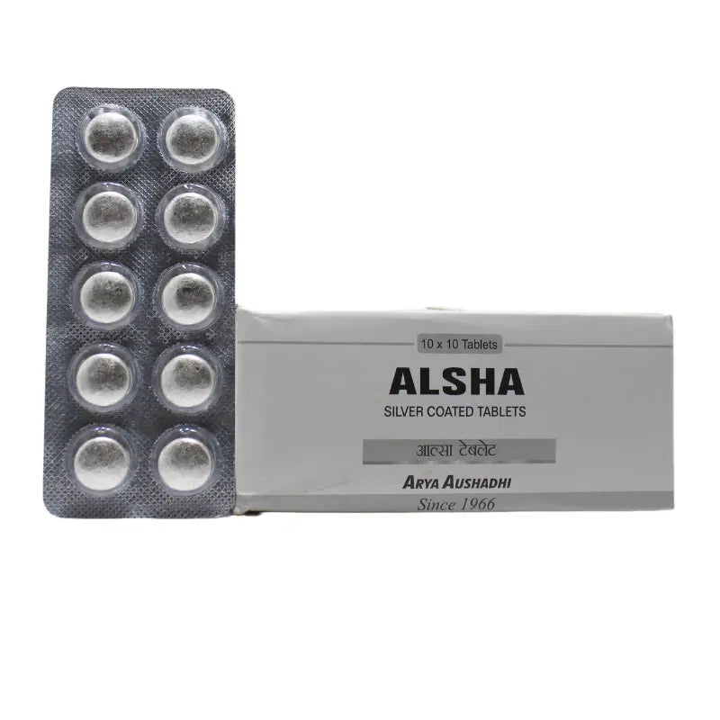Arya Aushadhi Alsha Tablets