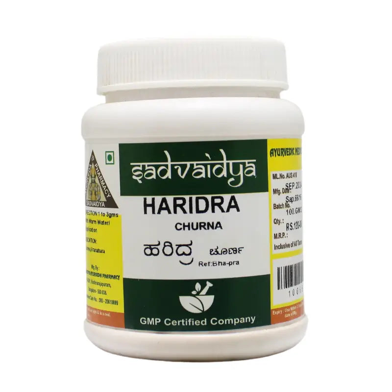 Sadvaidya Haridra Churna