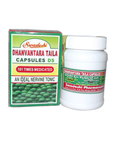 Swadeshi Dhanvanthari Taila Capsules DS
