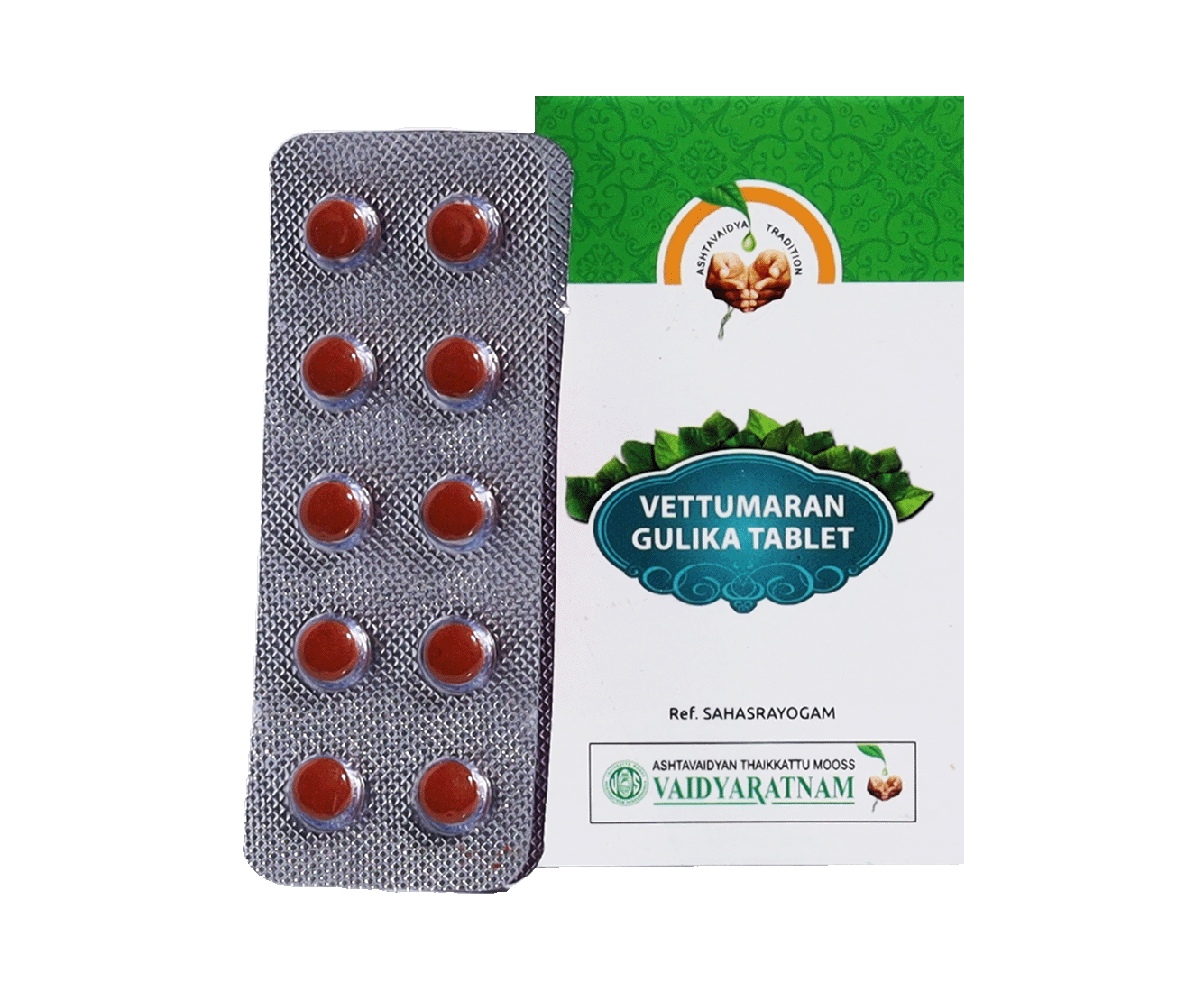 Vaidyaratnam Vettumaran Gulika Tablets