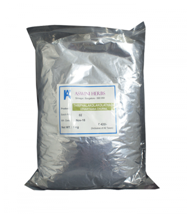 Thriphala Kolakolathadi Udvarthana Churna