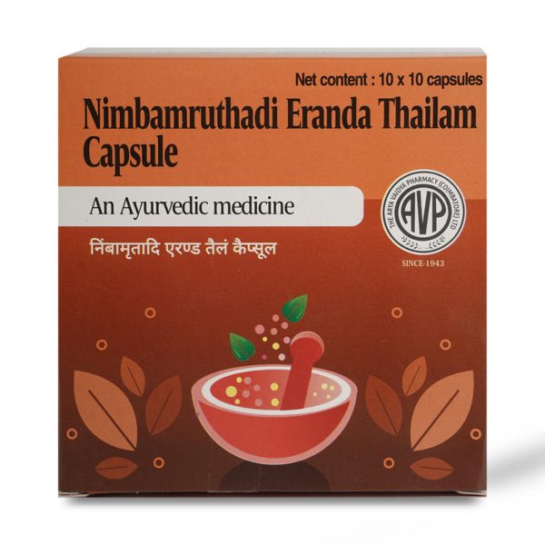 AVP Nimamruthadi Eranda Thailam Capsules