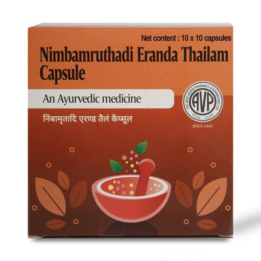 AVP Nimamruthadi Eranda Thailam Capsules