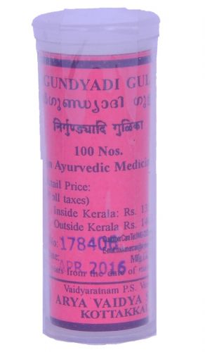 Kottakkal Nirgundyadi Gulika