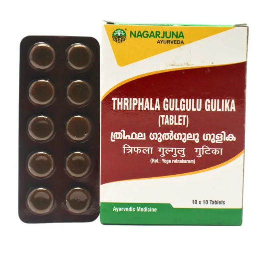 Nagarjuna Triphala Gulgulu Gulika (Tablet)