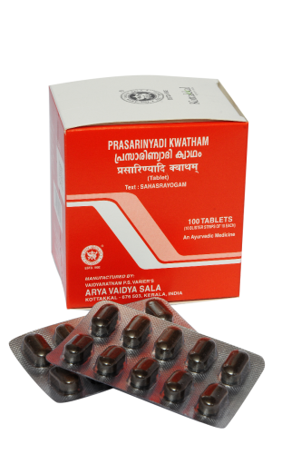 Kottakkal Prasarinyadi Kwatham Tablets