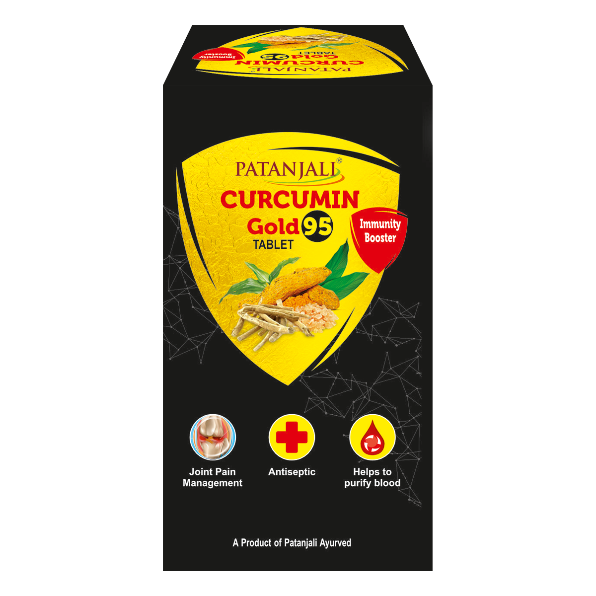 ಪತಂಜಲಿ ಕರ್ಕ್ಯುಮಿನ್ ಗೋಲ್ಡ್ ಮಾತ್ರೆಗಳು