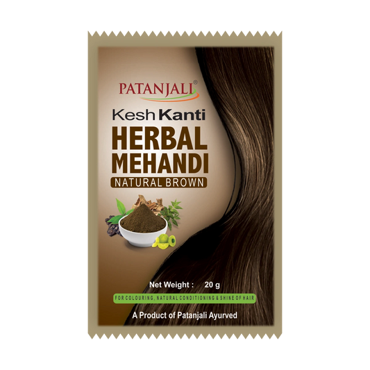 Patanjali Kesh Kanti Herbal Mehandi (Natural Brown)