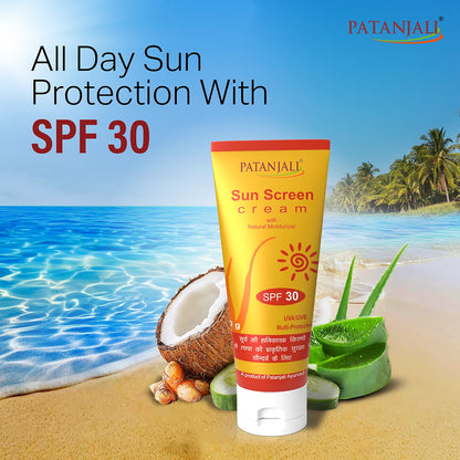 Patanjali Sun Screen Cream SPF 30