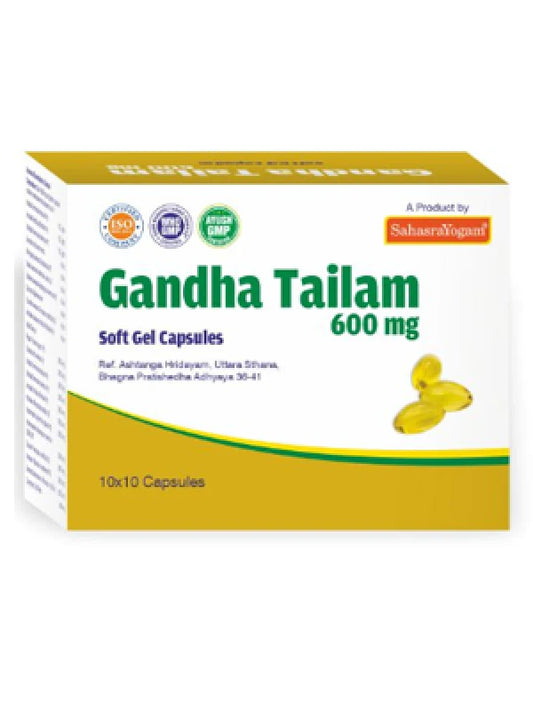 Sahasrayogam Gandha Tailam Capsules