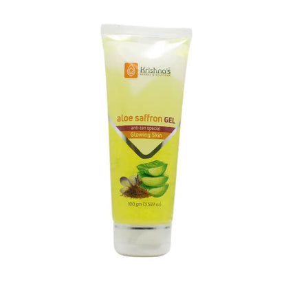 Krishna's Aloe Saffron Gel