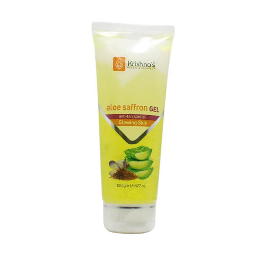 Krishna's Aloe Saffron Gel