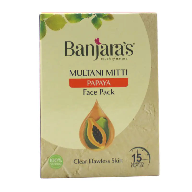 Multani Papaya Face Pack – Banjara