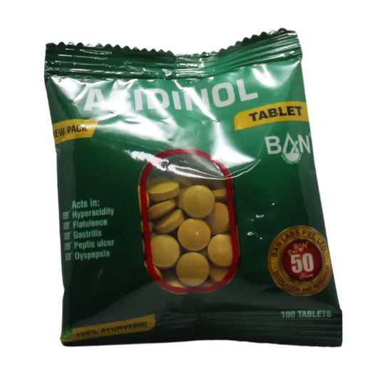 Ban Labs Acidinol Tablets