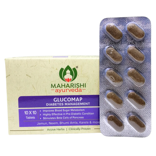 மகரிஷி குளுக்கோமேப் தாவல்கள்
