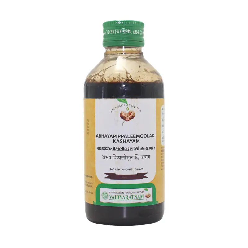 Vaidyaratnam Abhayapippaleemooladi Kashayam