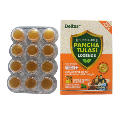 Deltas Pharma Pancha Tulsi Lozenges