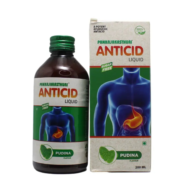 Pankajakasthuri Anticid Liquid (Pudina)